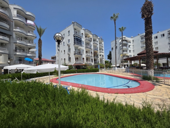 Mersin Erdemli Ayaş Denize Sıfır  Korikos Sitesi Eşyalı Satılık 2+1 Daire
