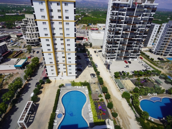Mersin Erdemli Tömük Alioğlu Lavinya 2 Sitesi Full Eşyalı 2+1 Daire